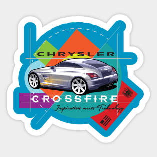 Crossfire Tech Graphic Sticker